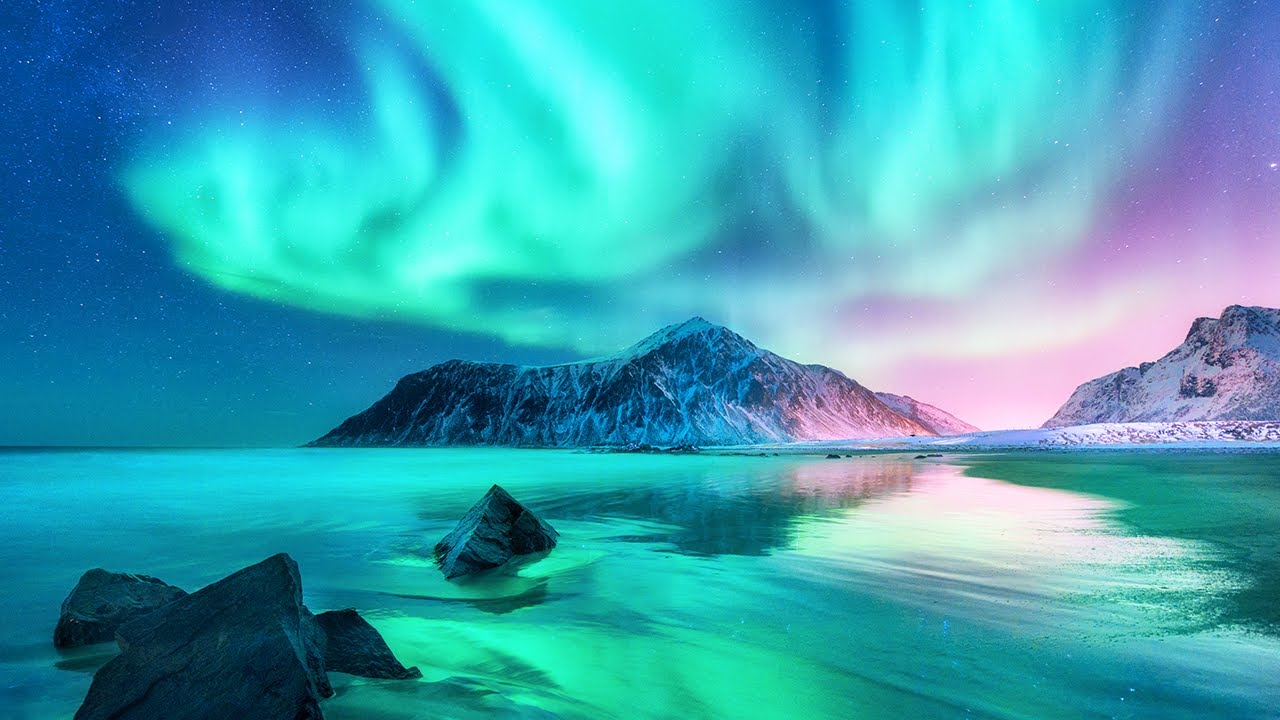 Aurora Borealis And Northern Lights – Relaxing Ambient Music for Sleep ...