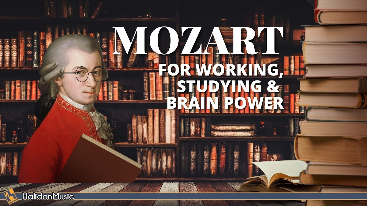 Mozart – Classical Music for Studying, Working & Brain Power – Gentle