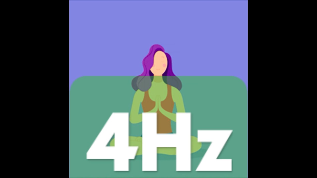 4 Hz + 4Hz = Pure Theta Wave for ADHD, Brain Fog, Insomnia, Dementia ...