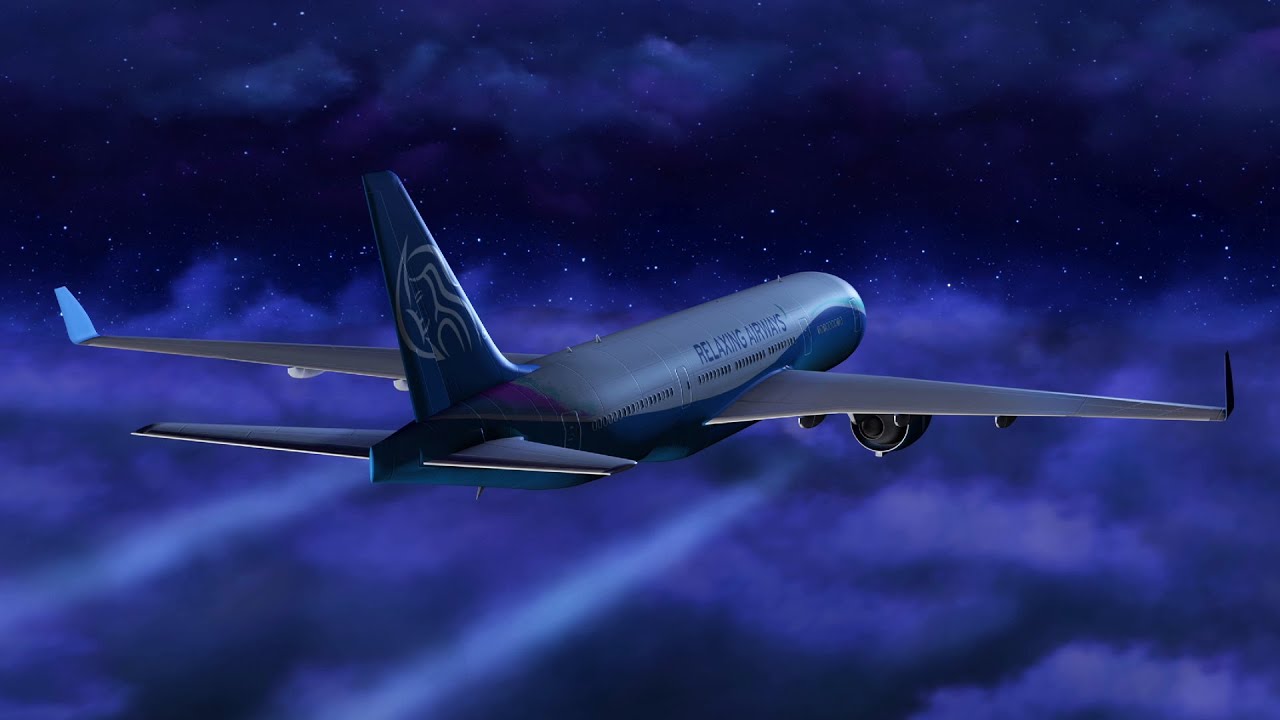 Fly Away to Dreamland with Relaxing Airplane White Noise for Sleep ...